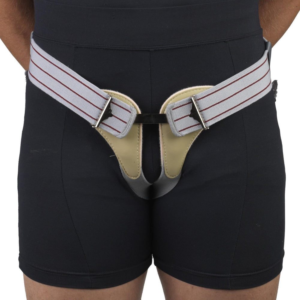 Ea/1 Hernia Support Medium Bilateral Scrotal Elastic Truss Lg (37-40")