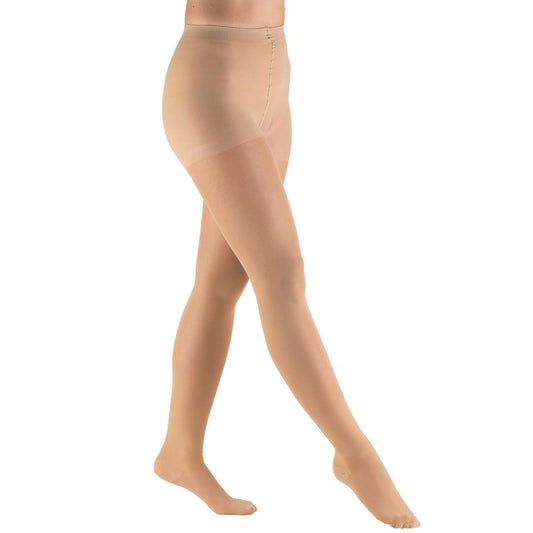 Pr/1 Truform Ladies' Trusheer 20-30Mmhg Pantyhose M (30-50") 4' 11" - 5' 7"  Nude (105 - 150 Lbs) Latex-Free