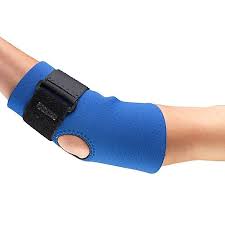 Ea/1 Champion Medium Elbow Support W/ Encircling Strap, Xl, Black Neoprene Latex-Free