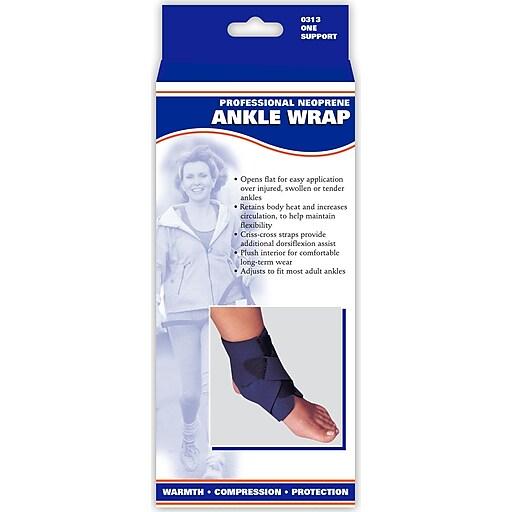 C-313 Neoprene Minimum Ankle Wrap Universal Latex-Free - Ea/1