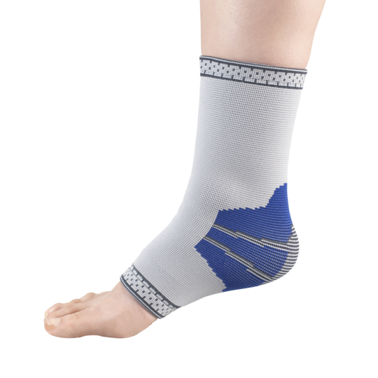 Ea/1 Elastic Ankle Support Light Grey Small