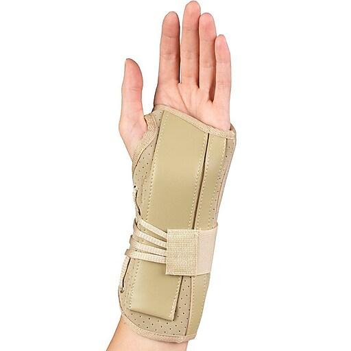 Ea/1 Otc Wrist Splint Cock-Up Maximum Support With Suede Finish Left Small (4.5-5.5")
Latex-Free