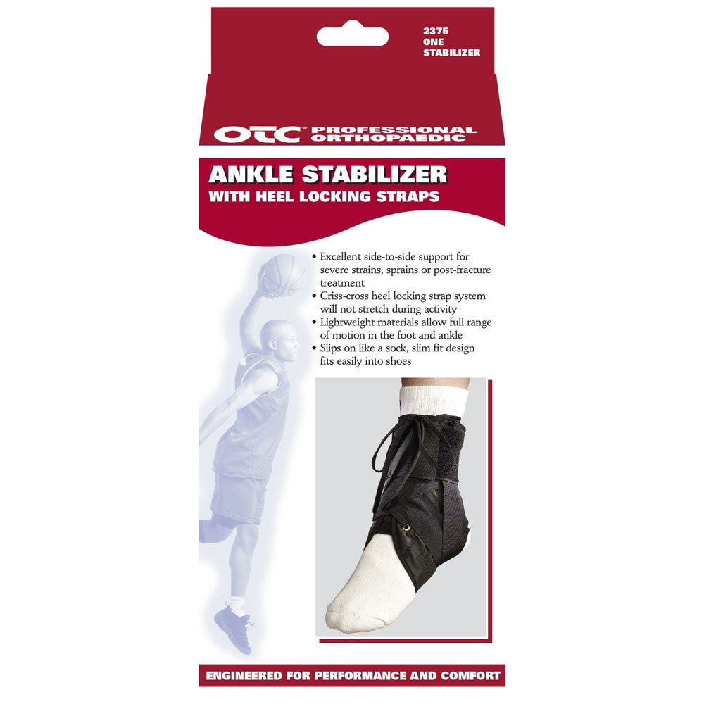 Ankle Stabilizer, Black, X-Large - Ea/1