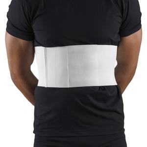 Ea/1 Rib Belt 6" For Men 2-Xlarge  White