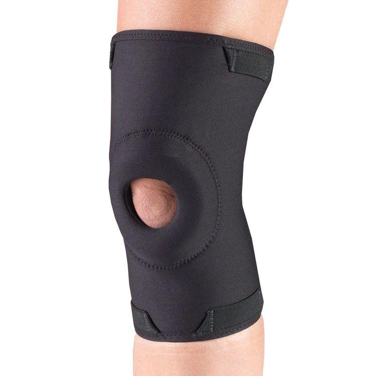 Ea/1 Otc Knee Support (Minimum) W/ Stabilizer Pad Black  Medium(14"-15.25") Latex-Free