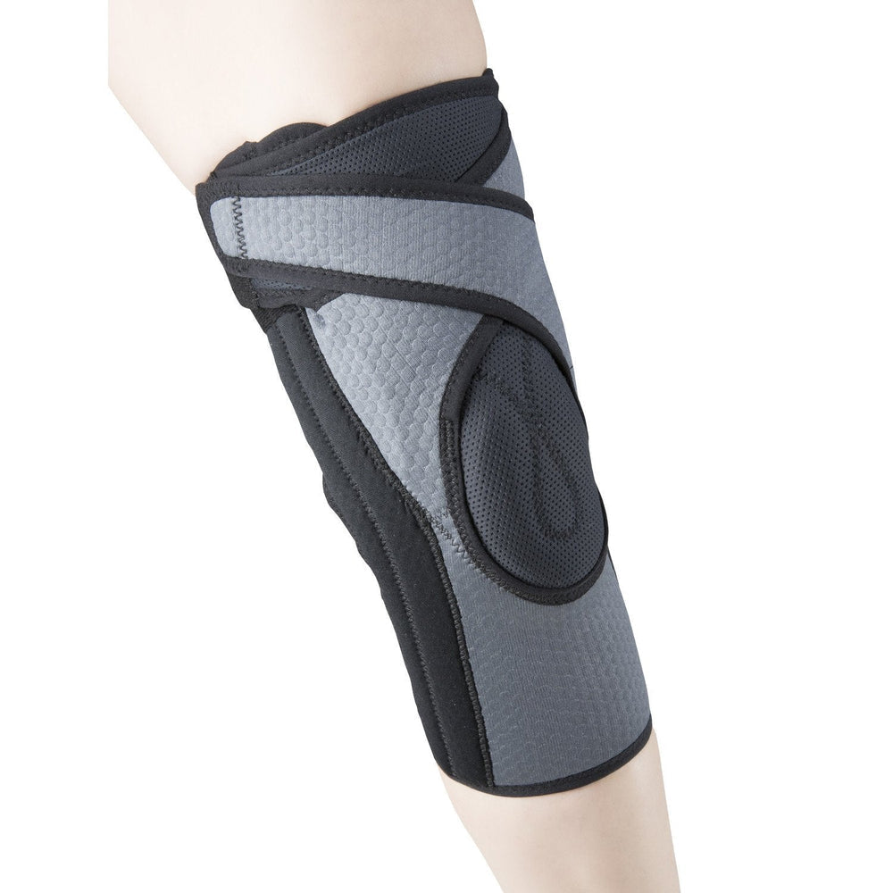 Ea/1 Knee Support With Patella Uplift, Grey, X-Large