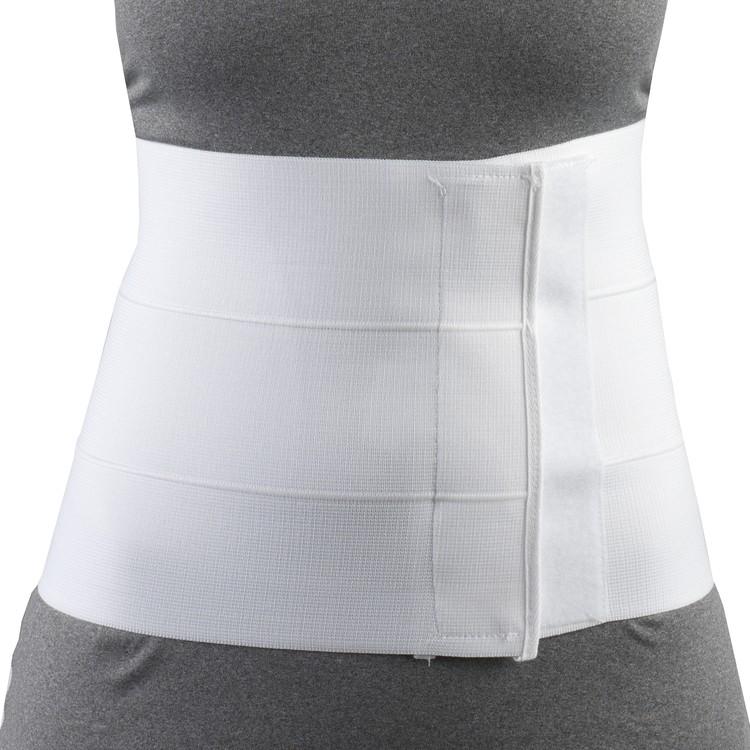 Ea/1 Otc Minimum 3-Panel Elastic Binder For Women 2-Xl (35-38") 9" Contoured White  Latex-Free