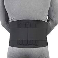 Ea/1 Heavy Dute Elastic Sacro Brace, Black, Universal 28-50"