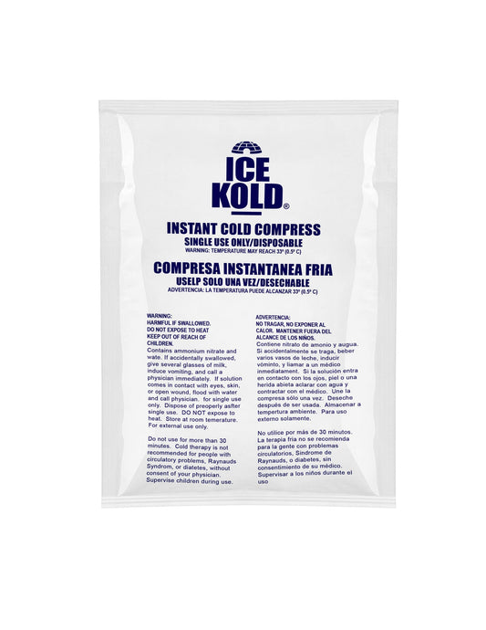 Cs/24 Instant Cold Compress, Disposable 9"X12"