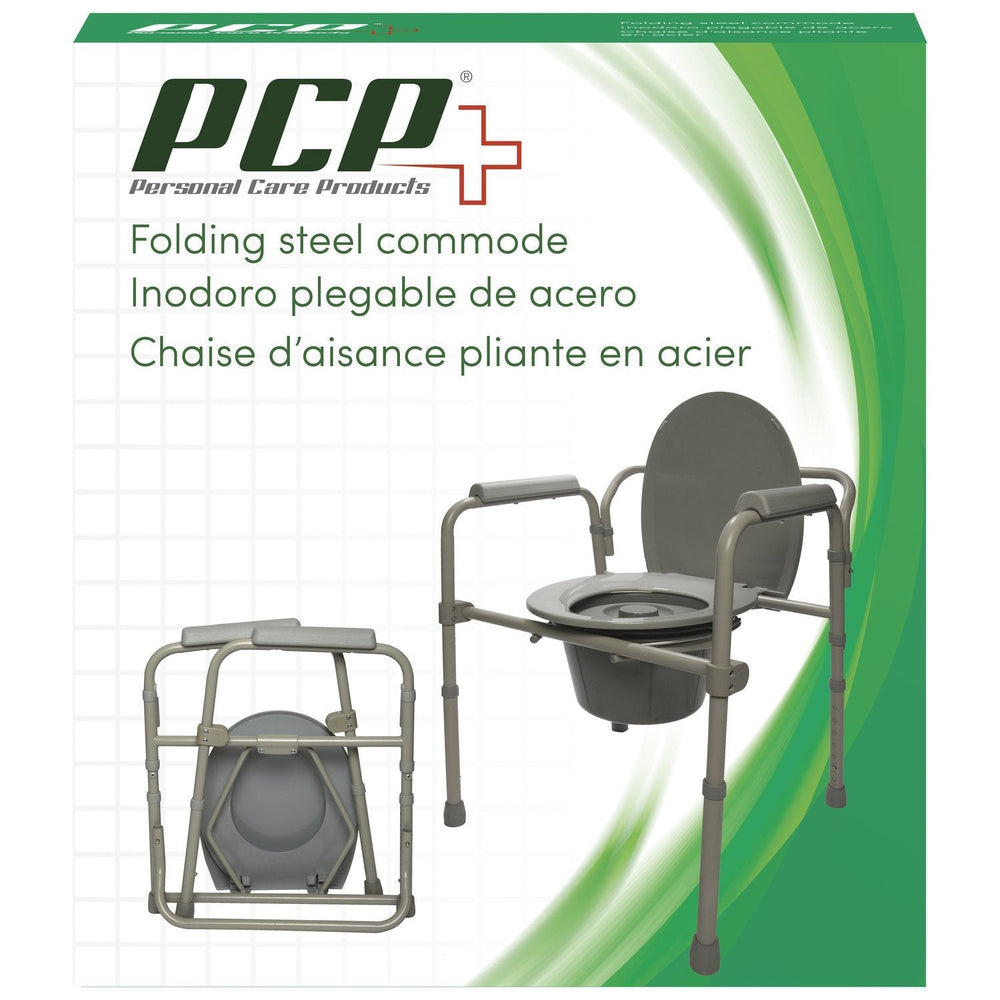 Ea/1 Folding Steel Commode
