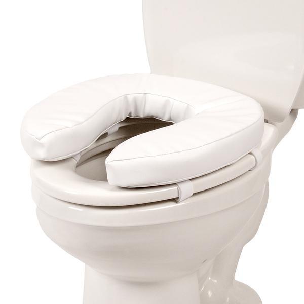 Ea/1 Toilet Seat Cushion 2In Thick,Fits All Standard Toilet Seats