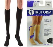 Pr/1 Truform 20-30 Knee Closed Toe Black 3X-Large