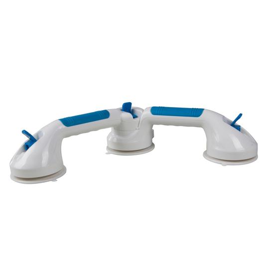 Ea/1 Suction Balance Assist Bar,Hand Grip With Red/Green Safety Indicator 180" White Finish