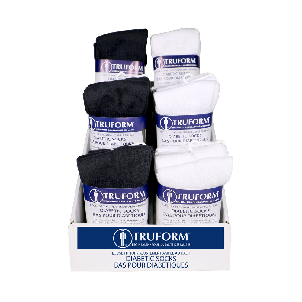 Truform Diabetic Sock Counter Display, Non-Returnable