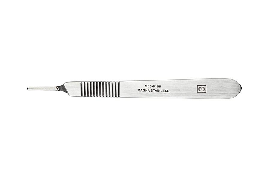 Ea/1 Magna Scalpel Handle #3 For Blades # 10,11,12 And 15
