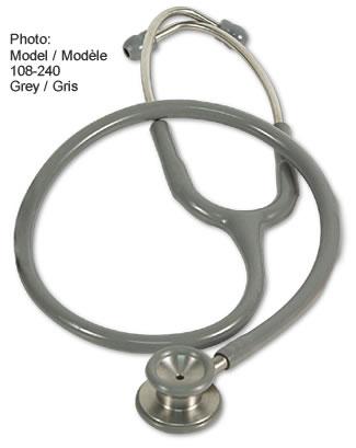Ea/1 Stethoscope, Pediatric,  Grey, Premier Elite