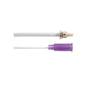 Amt Mini One Bolus Feeding Set 12" L, Straight Connector With Bolus Purple Adapter, Clear Tubing - Ea/1
