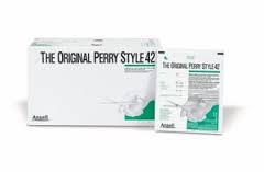 Bx/50 Surgical Powdered Latex Glove Perry Style #42, Size 8