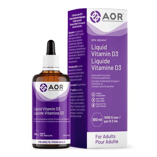 AOR: Vitamin D3 Liquid (Adult)
