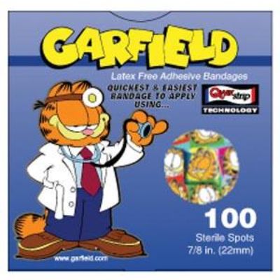 ASO Careband™ Decorated Bandages, 7/8" Garfield (Box 100 pcs)