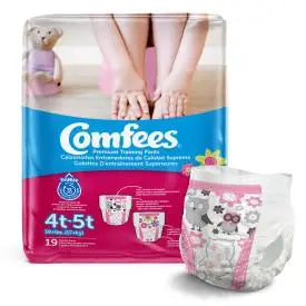 Comfees Training Pants Girls, 4t/5t
