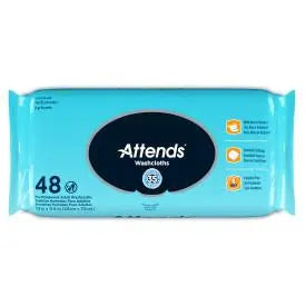 Attends Washcloths, Scented, - 36 Bags Of 48
