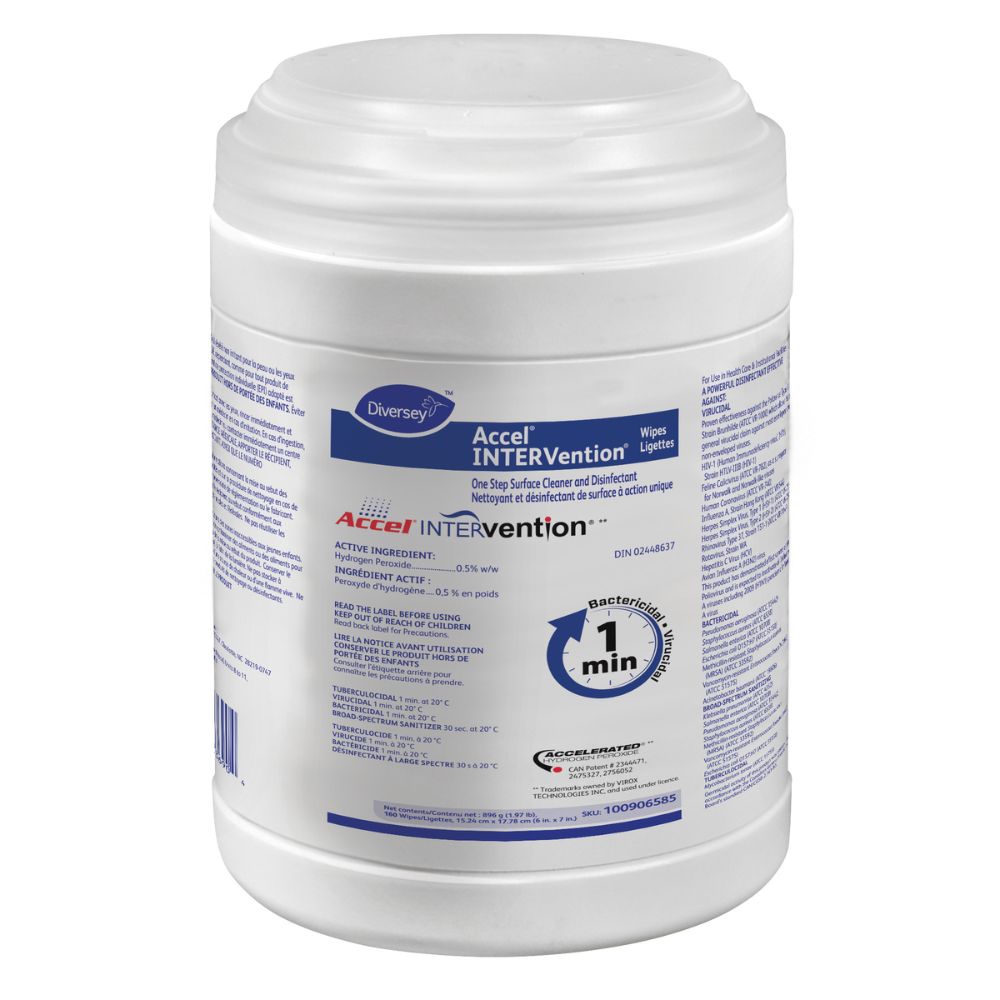 Accel® INTERVention Wipes, 6