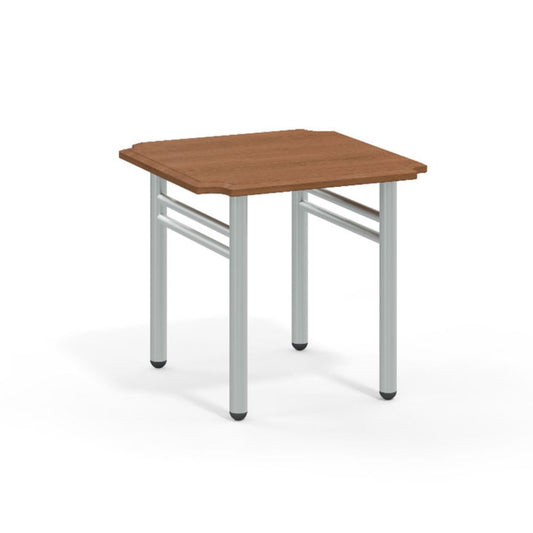 Stance Accent Square Table, 18" x 18", Thermoformed Top