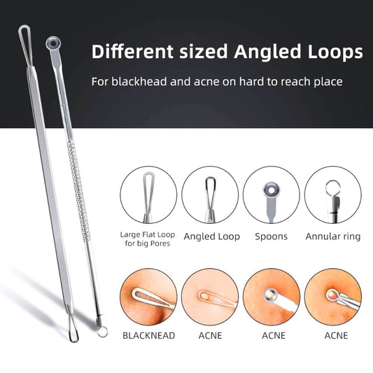 Acne removal tool set
