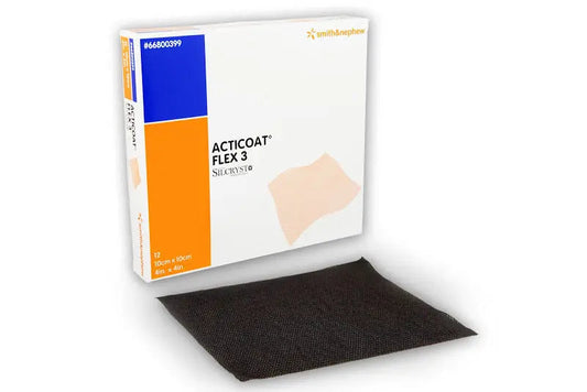 Smith & Nephew Acticoat Flex 3 Dressing, Size 5cm X 5cm - Box Of 5