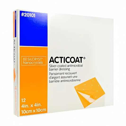 Acticoat Absorbent Dressing - Smith & Nephew 60/CS | Size : 4" x 5" - UNS20381