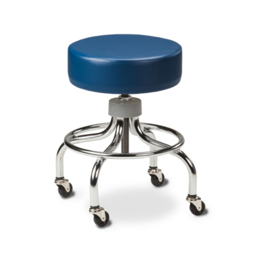 Clinton™ Adjustable Chrome Base Stool
