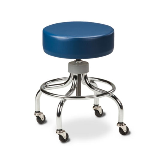 Clinton™ Adjustable Chrome Base Stool