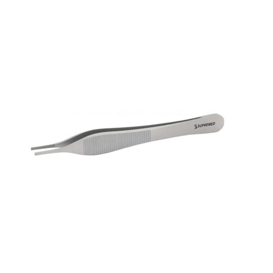 Adson Tissue Forceps, Serrated Tip, 4-3/4" (Box 50 pcs)