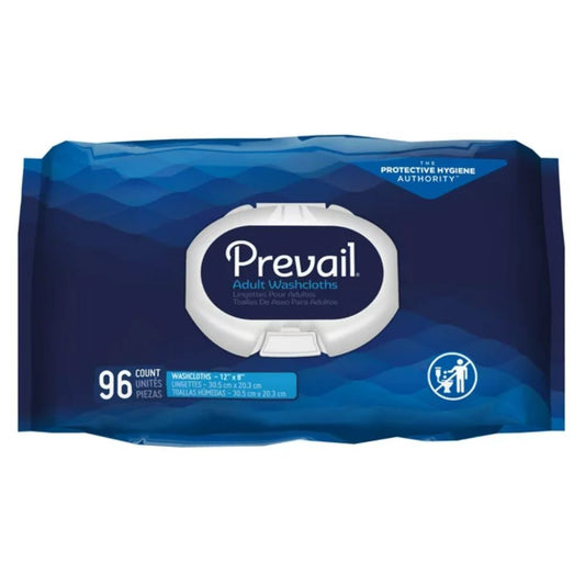 Prevail® Adult Washcloths, 96 Count (Tub 96 pcs)