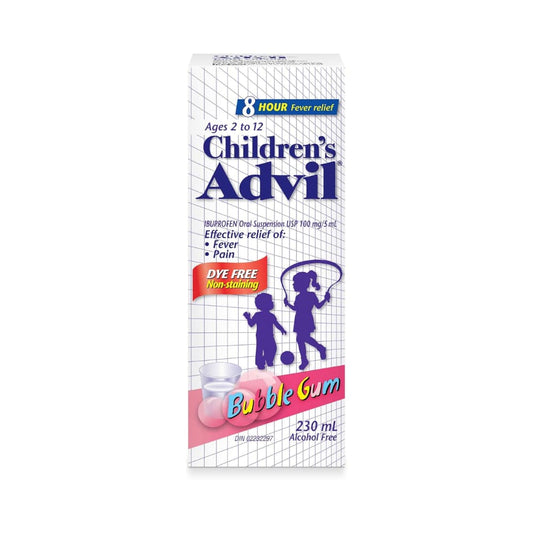 Advil Children's Suspension - Bubble Gum - 230ml