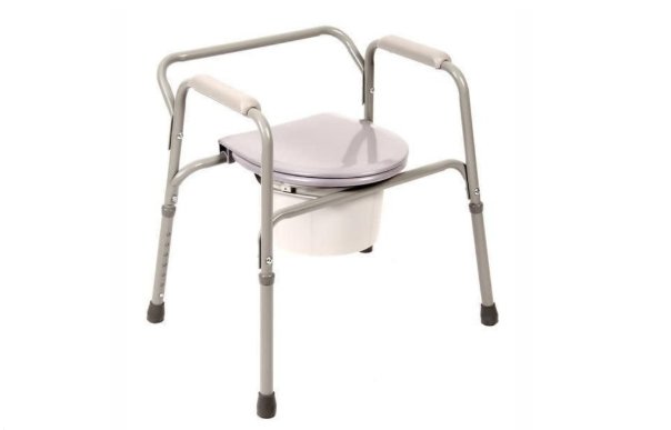 Airway Coated Steel Commode