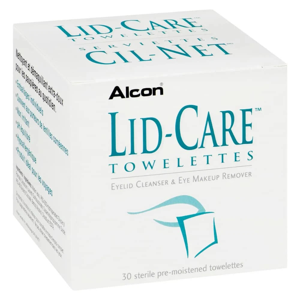 Alcon® Lid-Care Towelettes Eyelid Cleanser (Box 30 Pcs)