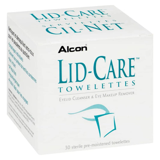 Alcon® Lid-Care Towelettes Eyelid Cleanser (Box 30 Pcs)