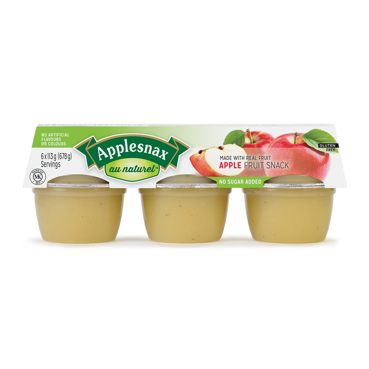 Applesnax: Applesauce Snack Cups