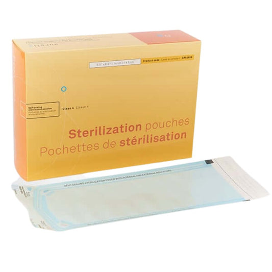 Aurelia® Self Sealing Sterilization Pouches, 3.5" x 5.25" (Box 200 pcs)