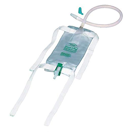 Leg Bag, Large (Bardic Disposabag) with Flipflo, 1000ml (32oz)