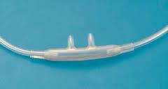 Cs/50 Cannula Nasal Pediatric Cushioned Ear, Curved Tip, 7ft Crush Resistant Tubing