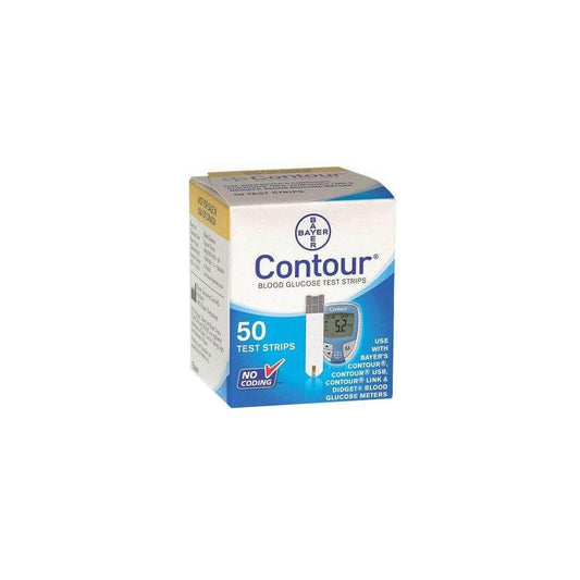 Contour Blood Glucose Test Strips (6707148) - Box Of 50