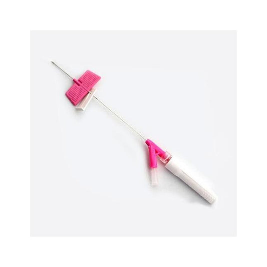 Catheter Iv Saf-T-Intima Infusion Set W/Yadpt 20 X 1.01in Pink - Box Of 25