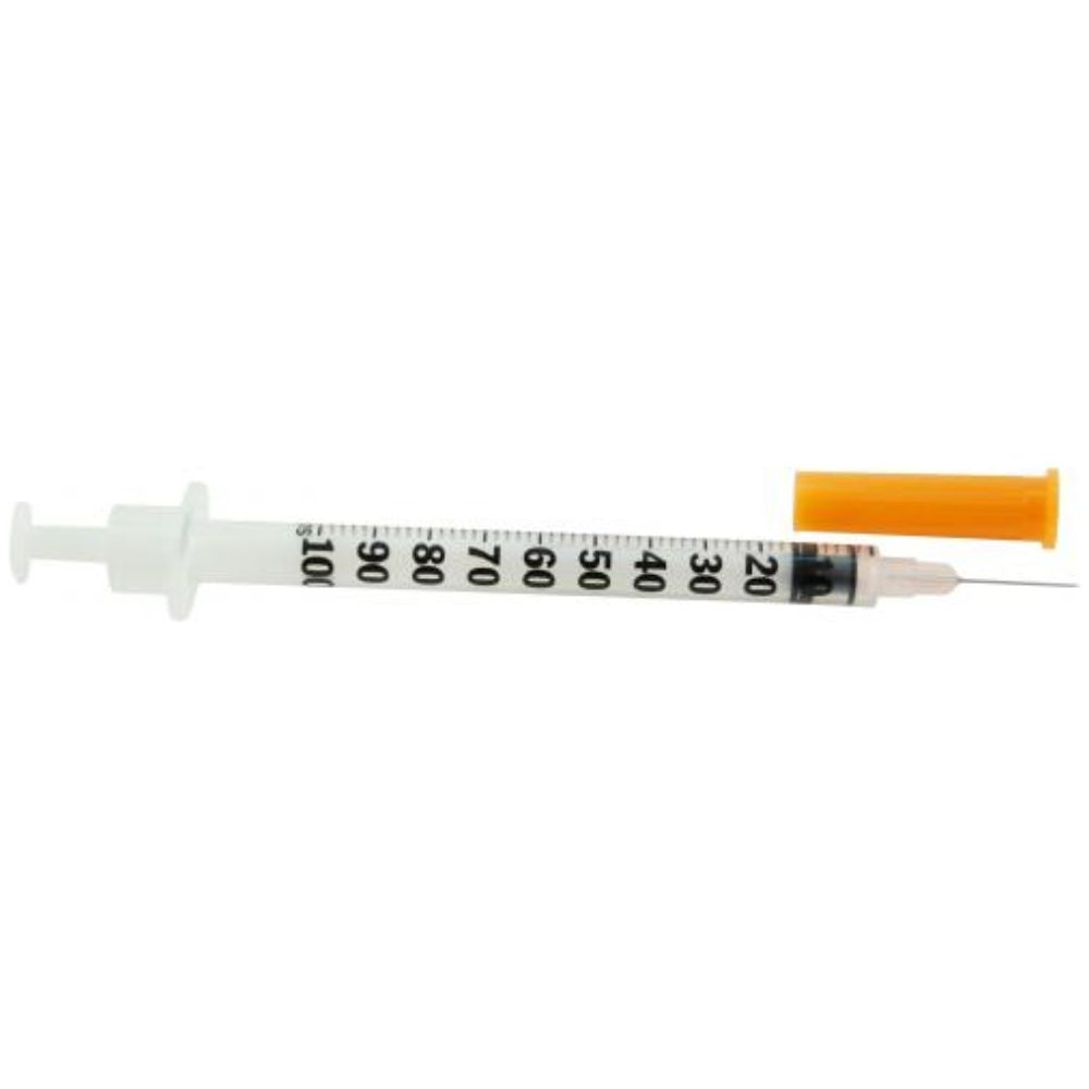 BD Micro-Fine™ IV Insulin Syringes, 1mL, 28G x 1/2" (Box 100 pcs)