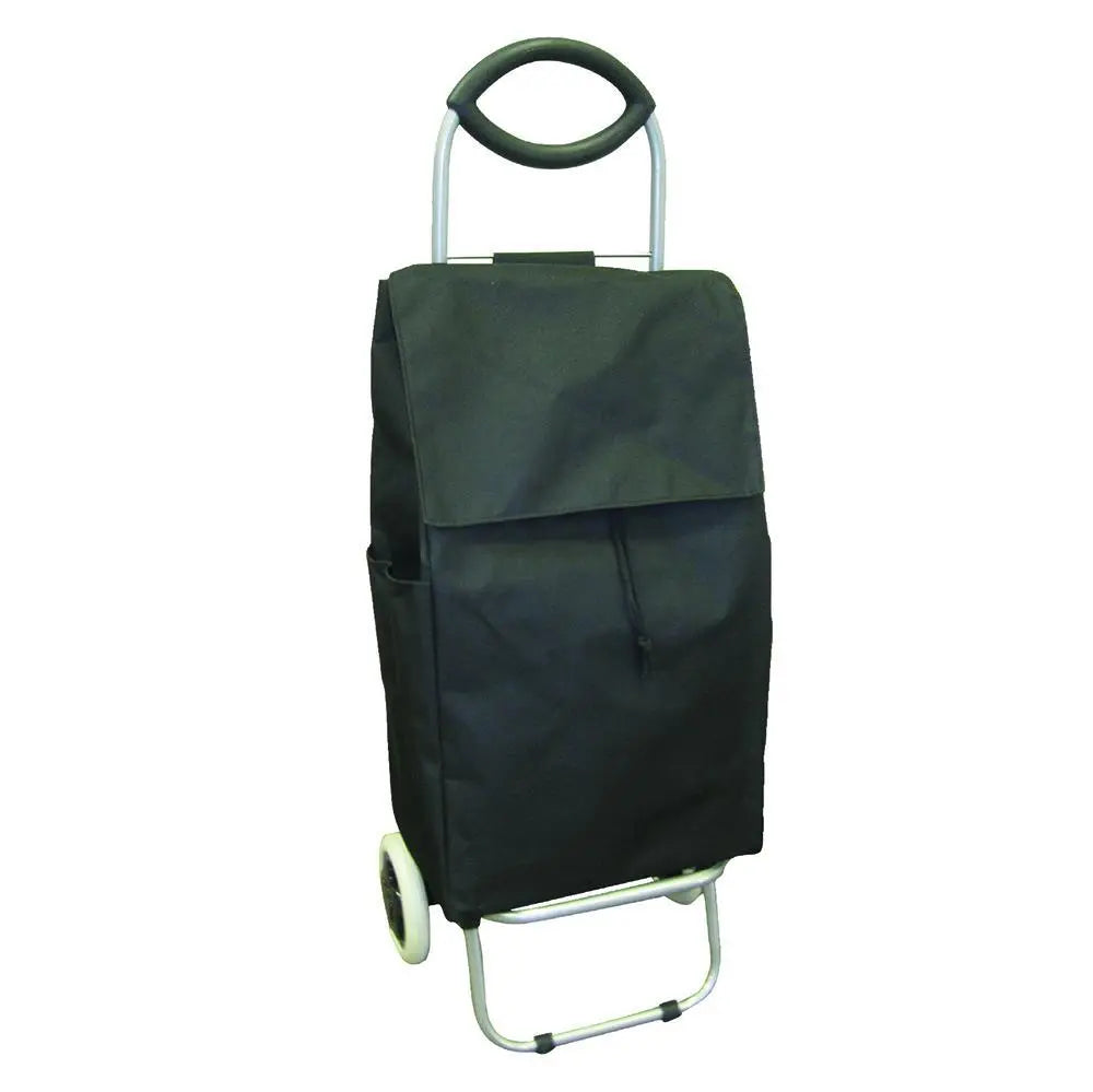 BIOS Rolling Shopping Cart, Black - Ea/1