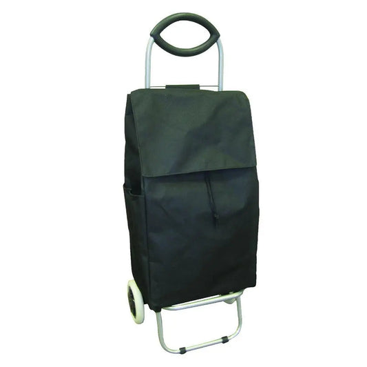 BIOS Rolling Shopping Cart, Black - Ea/1