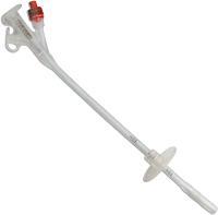 Tri-Funnel Replacement Silicone Gastrostomy Feeding Tube 20fr Insertion Length Yellow-Cuff 20cc - Box Of 2