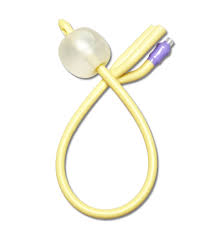 Bx/12 Bardex I.C Infection Control 2-Way Latex Foley Catheter, 18Fr 5Cc, Olive Coude Tip